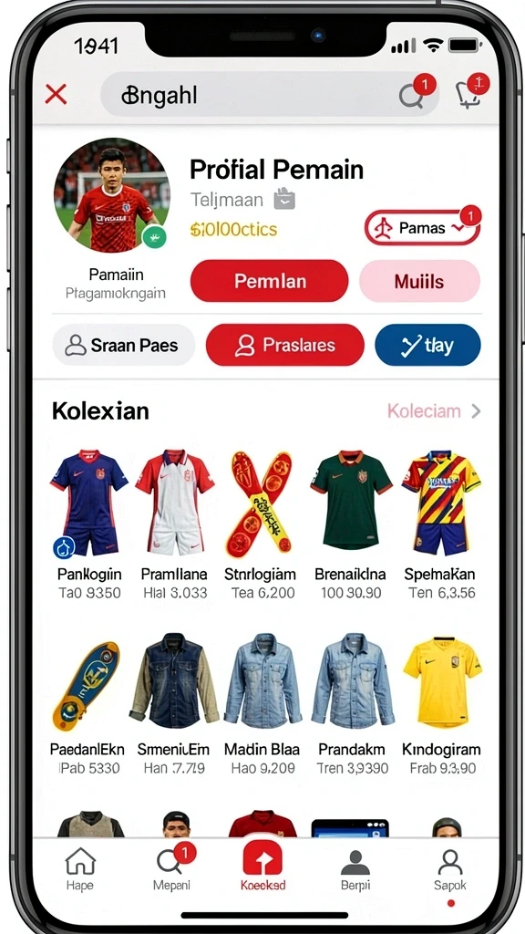 Tampilan antarmuka yang menarik di 070SLOT.