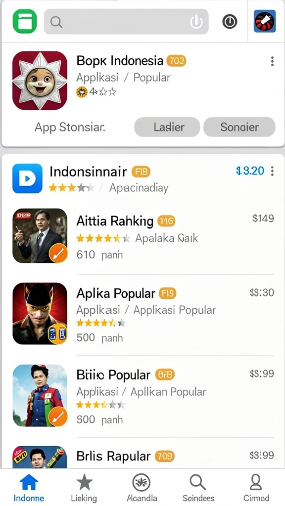 Lingkungan balap yang dirancang dengan detail.