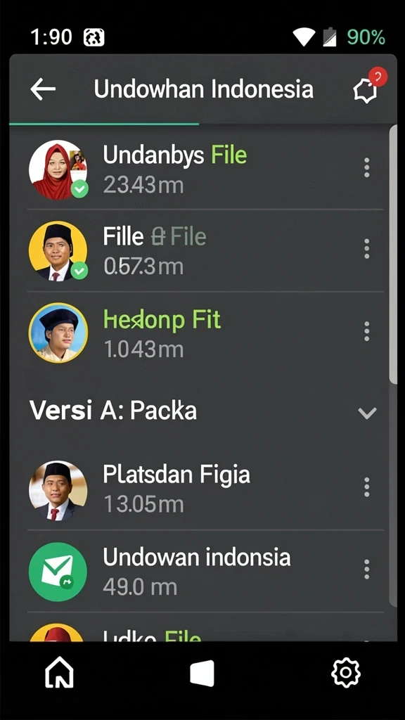 Tampilan antarmuka yang menarik dan ramah pengguna.