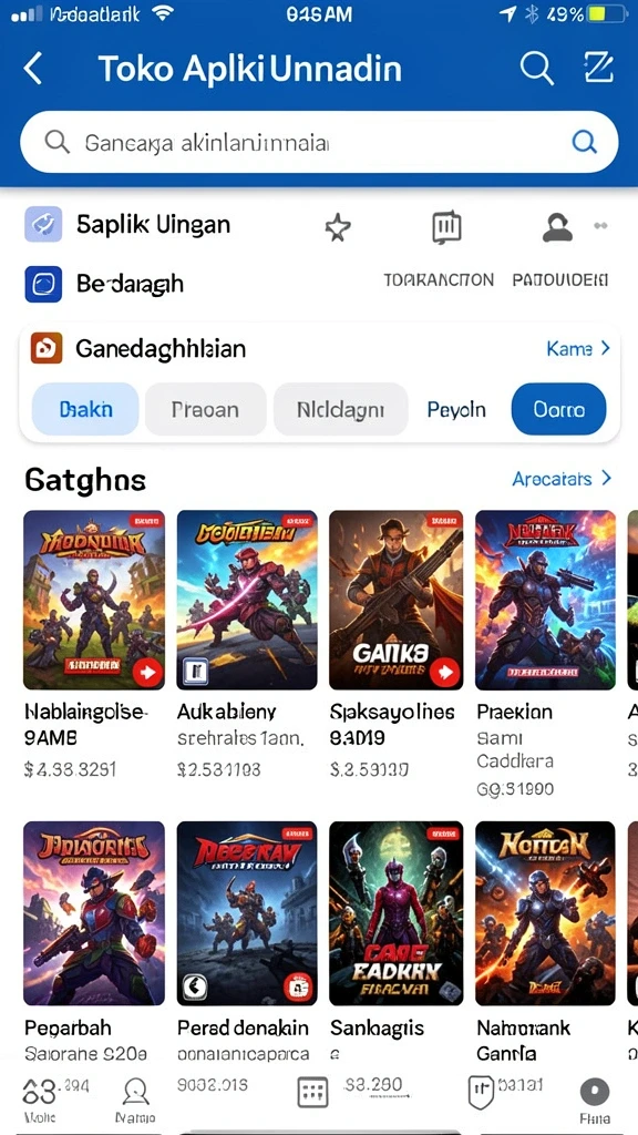 Tampilan grafis yang memukau dan menarik.