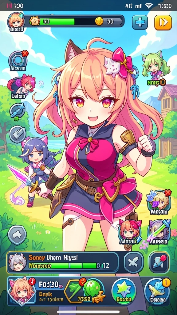 Mode multiplayer yang memungkinkan bermain dengan teman.