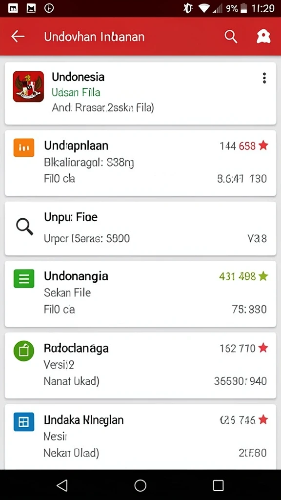 Grafis yang penuh warna dan menarik.