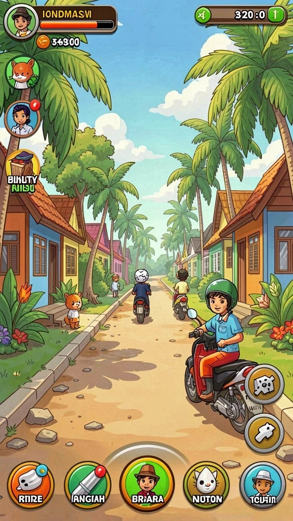 Tampilan layar awal permainan 98SPIN yang menarik.