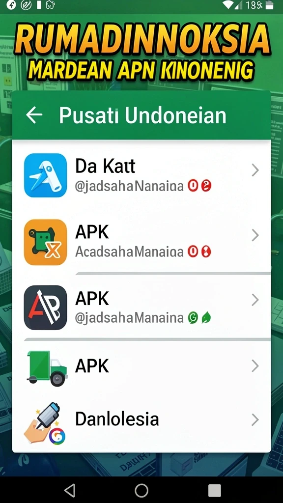 Beragam karakter yang unik dan menarik.