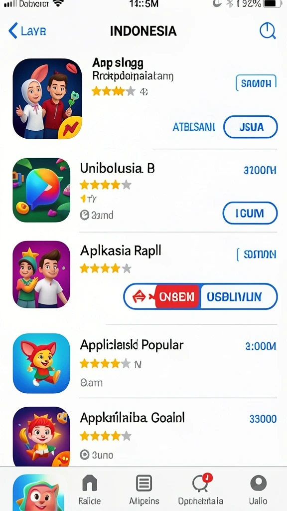 Fitur live chat untuk berinteraksi dengan pemain lain.