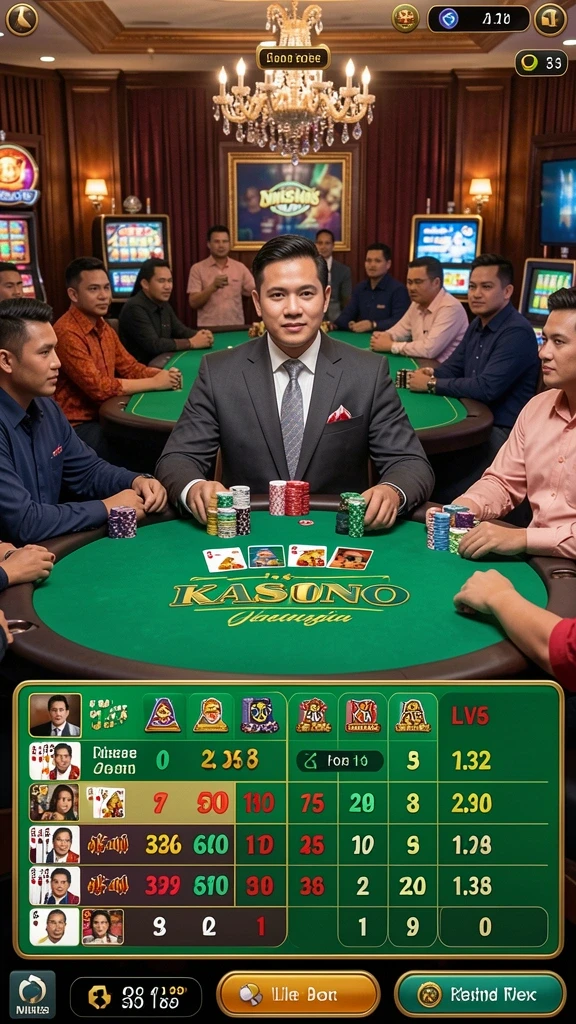 Berbagai karakter menarik yang bisa dipilih.