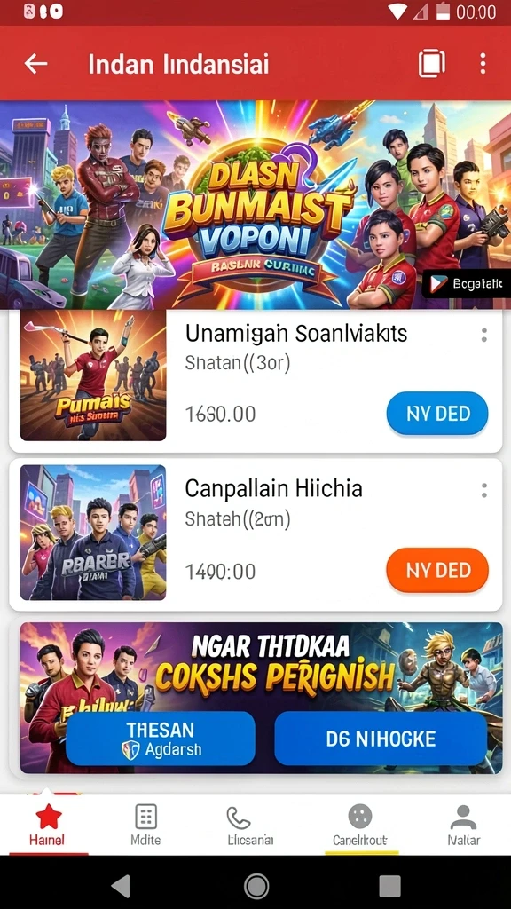 Karakter-karakter unik dengan kemampuan berbeda.