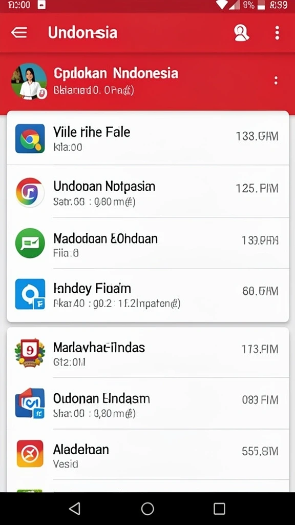 Tampilan antarmuka yang mudah dinavigasi.