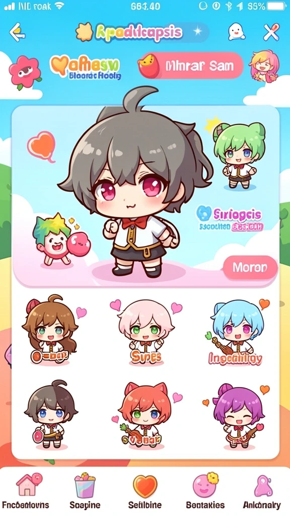 Menampilkan fitur multiplayer dengan opsi bermain online.