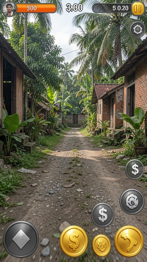 Tampilan awal yang memikat dan intuitif.