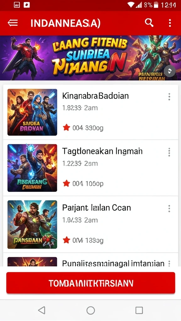 Tangkapan layar menunjukkan level baru yang menantang.