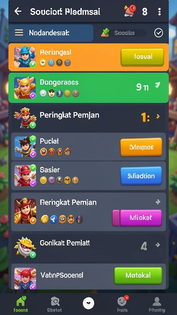 Tampilan antarmuka yang user-friendly dan intuitif.