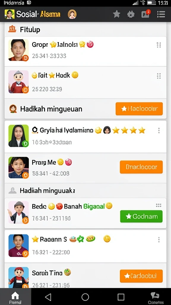 Karakter-karakter unik dalam game IMBAJP.