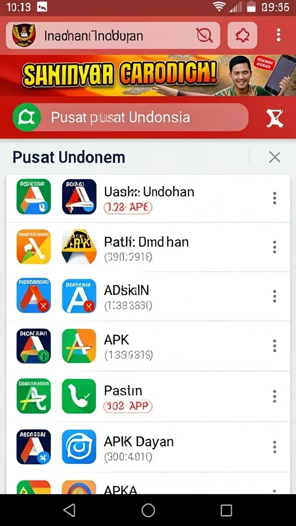 Tampilan menarik dari karakter utama dalam game.