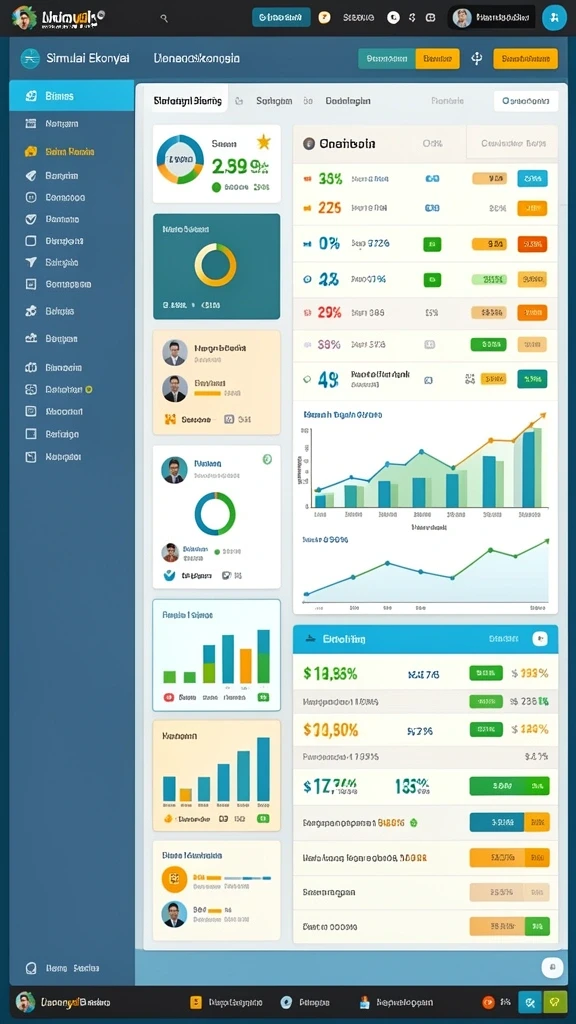 Tampilan antarmuka yang menarik dan user-friendly.