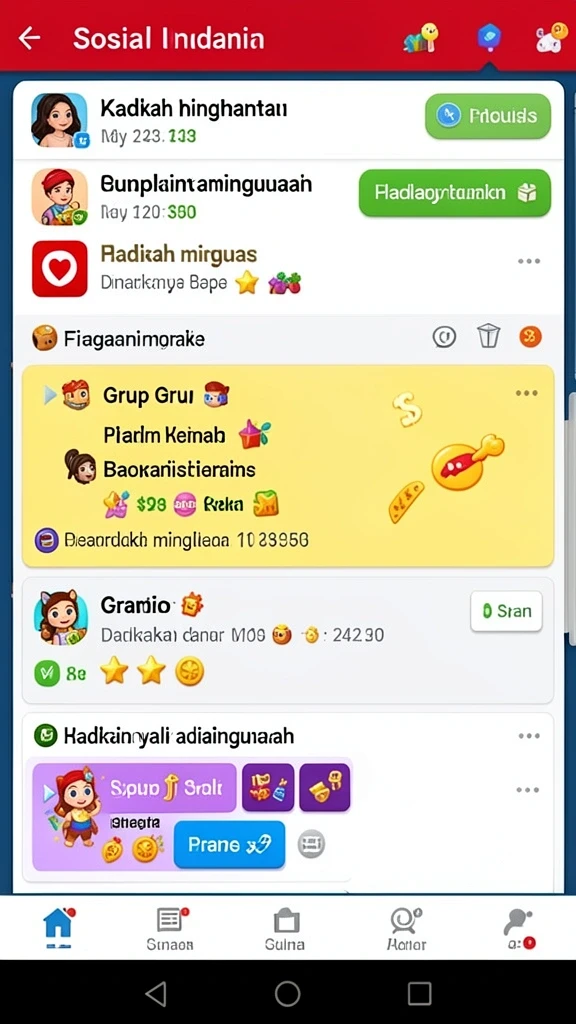 Mode multiplayer yang memungkinkan bermain bersama teman.