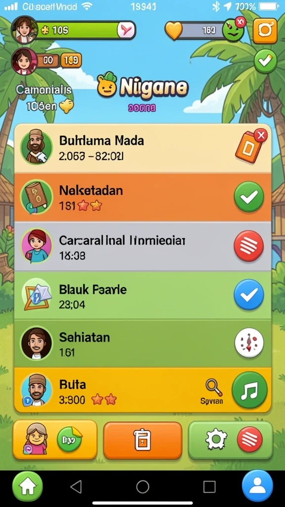 Fitur multiplayer yang memungkinkan bermain bersama teman.