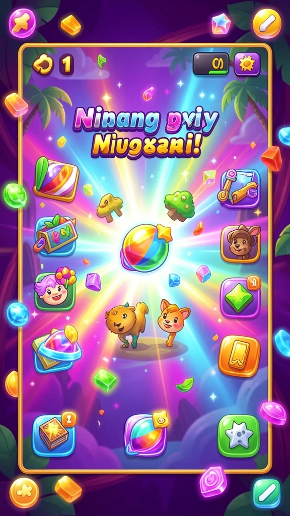 Tampilan awal yang menarik dan mudah dipahami.