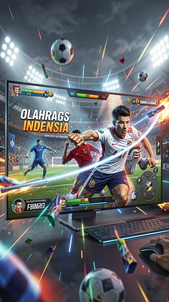 Tangkapan layar pertama menunjukkan karakter utama dalam aksi.