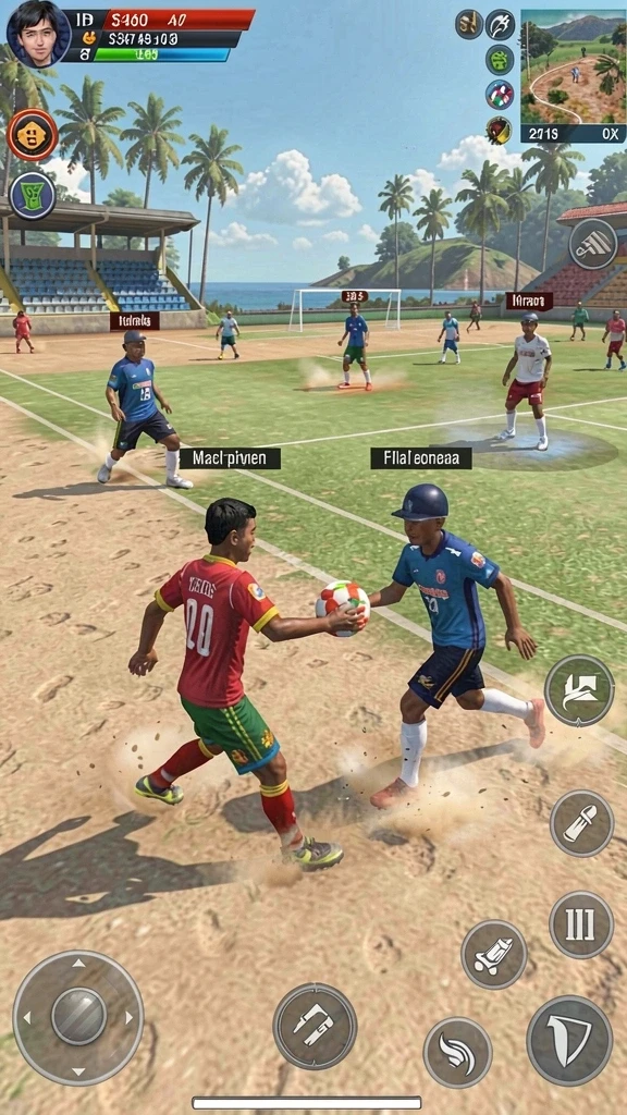Screenshot menunjukkan mode permainan multiplayer yang seru.