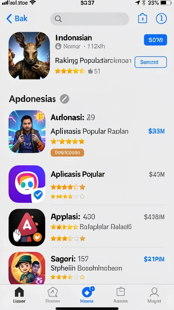 Menampilkan gameplay seru dan grafis menarik.