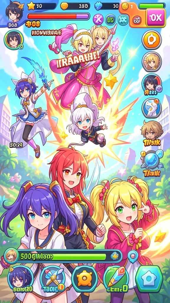 Screenshot dari mode permainan yang seru dan menantang.