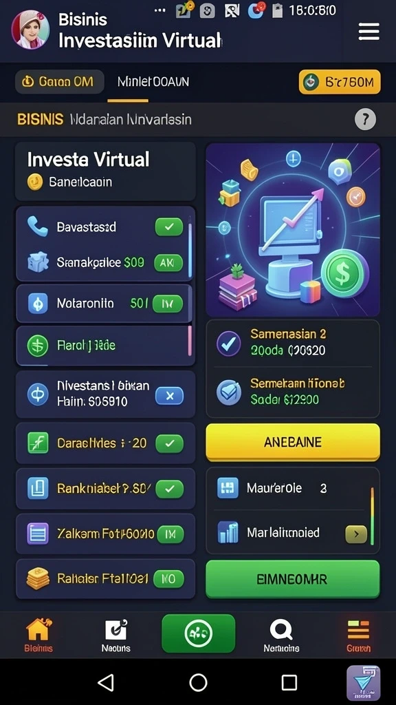 Tampilan antarmuka yang menarik dan user-friendly.