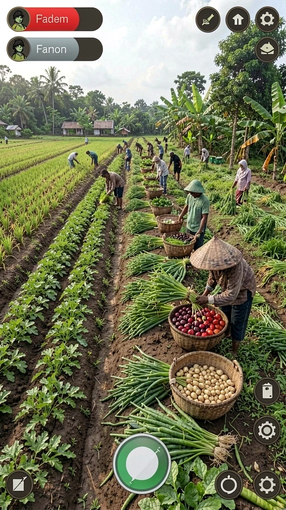 Karakter yang unik dan beragam untuk dipilih.