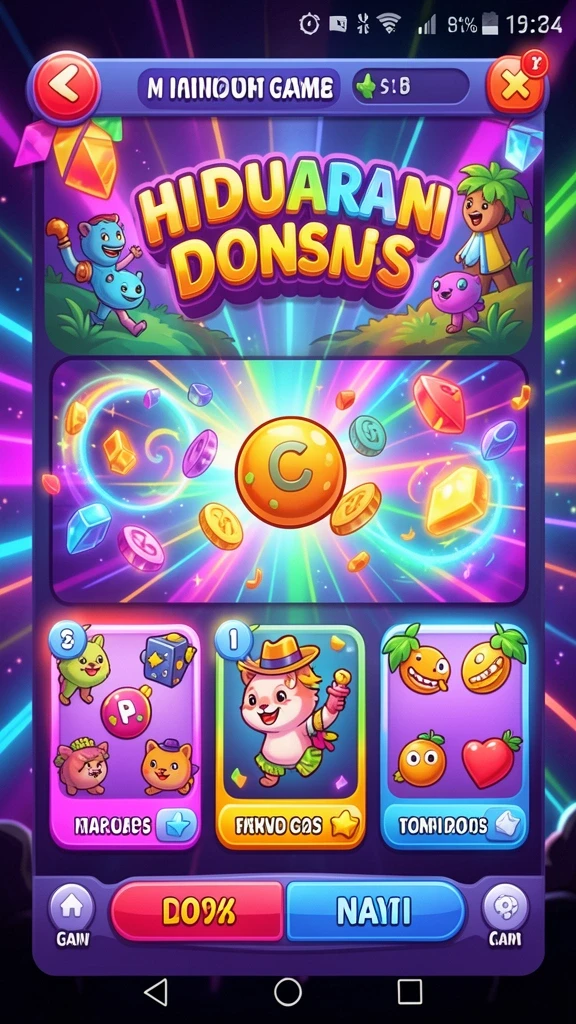 Sistem reward yang membuat setiap permainan semakin menarik.
