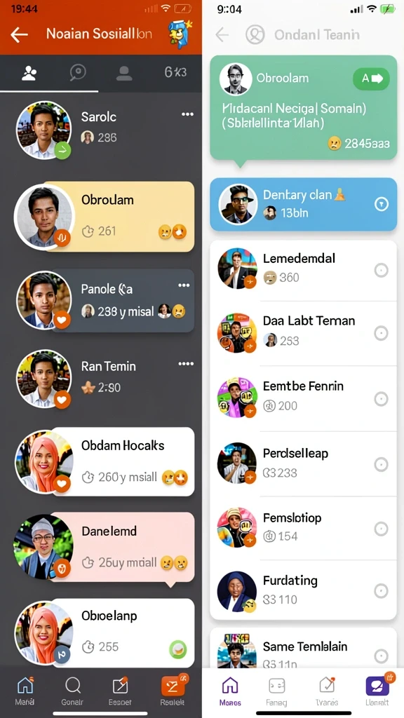 Berbagai mode permainan yang menarik.