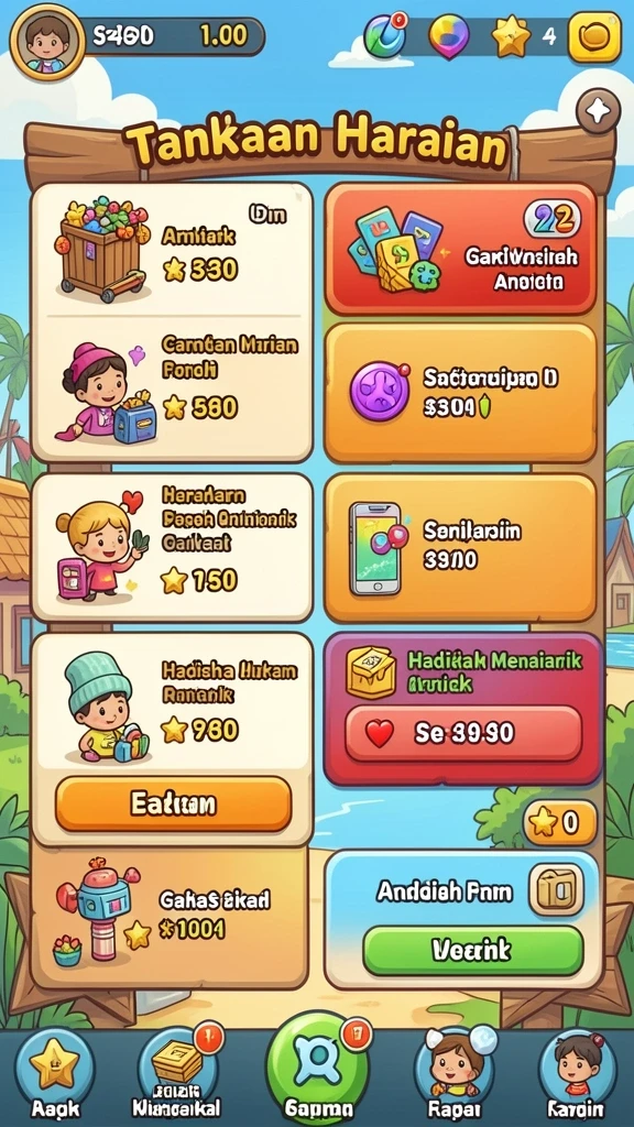 Contoh berbagai game seru yang tersedia dalam PULSA303.