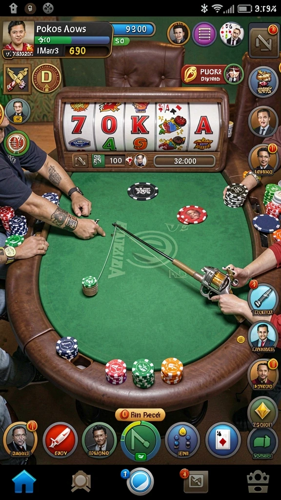 Contoh gameplay dalam mode turnamen.