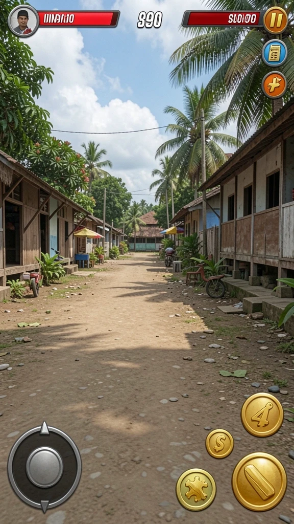 Tampilan antarmuka yang intuitif dan menarik.