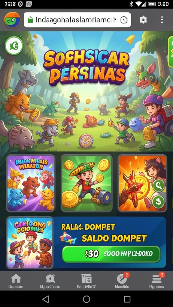 Bergabung dengan teman dalam mode multiplayer RPRP777.