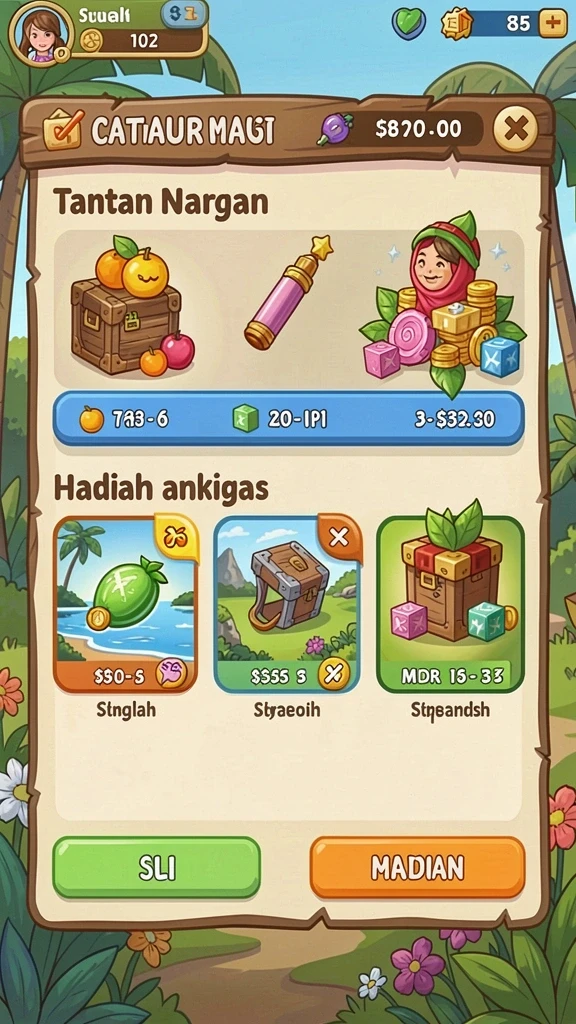 Tampilan antarmuka yang modern dan mudah dinavigasi.