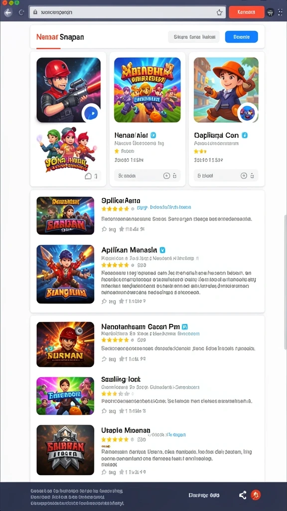Tampilan antarmuka pengguna yang menarik dan sederhana.