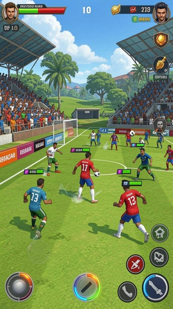 Level menantang yang siap untuk dijelajahi.