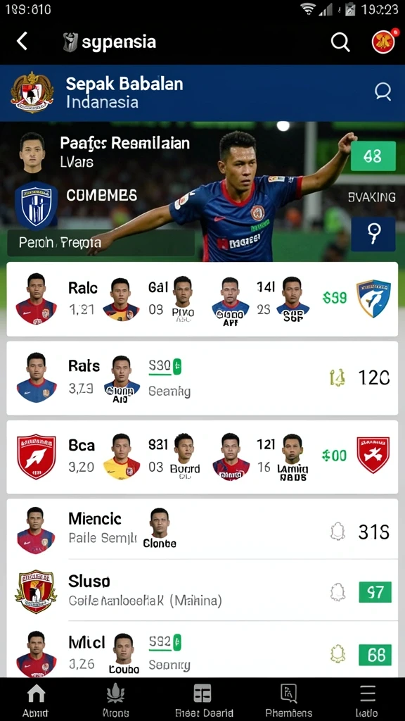Screenshot aplikasi UNTUNGGO dengan tampilan menu utama yang menarik.