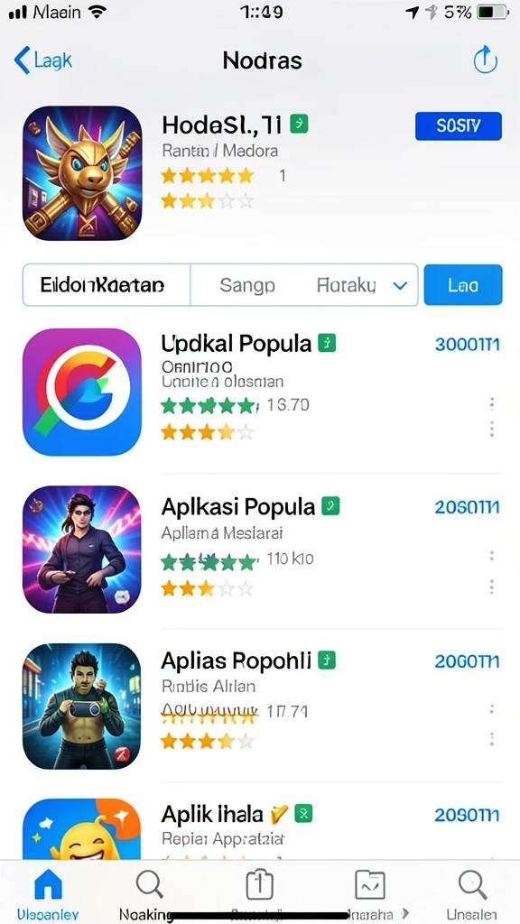 Tangkapan layar menunjukkan karakter utama dalam aksi.