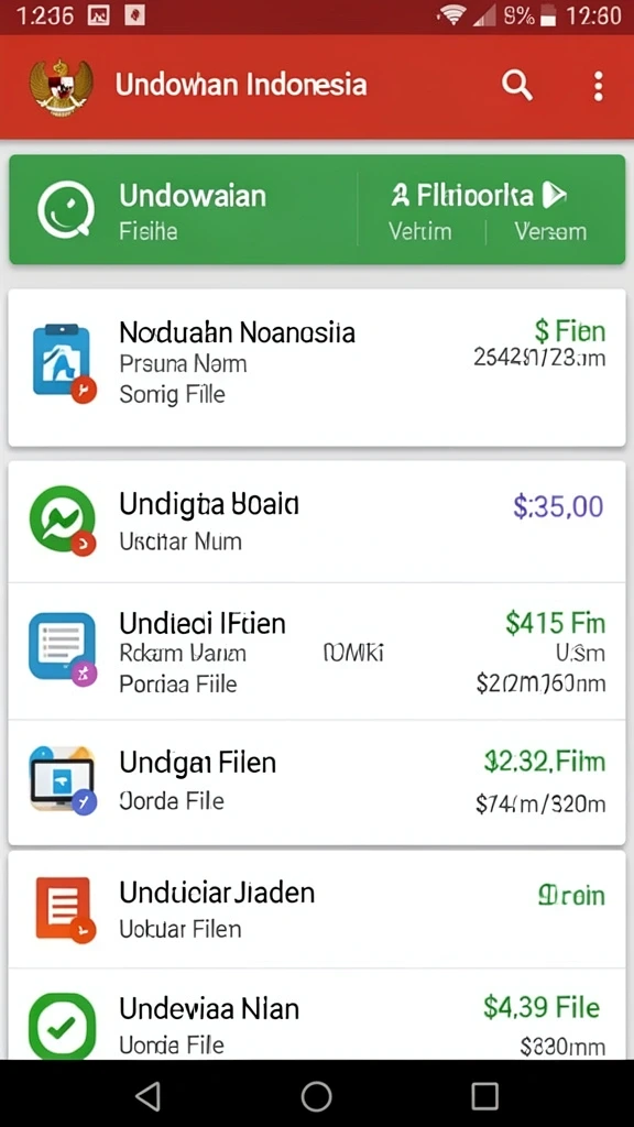 Tangkapan layar menampilkan menu misi yang lengkap.