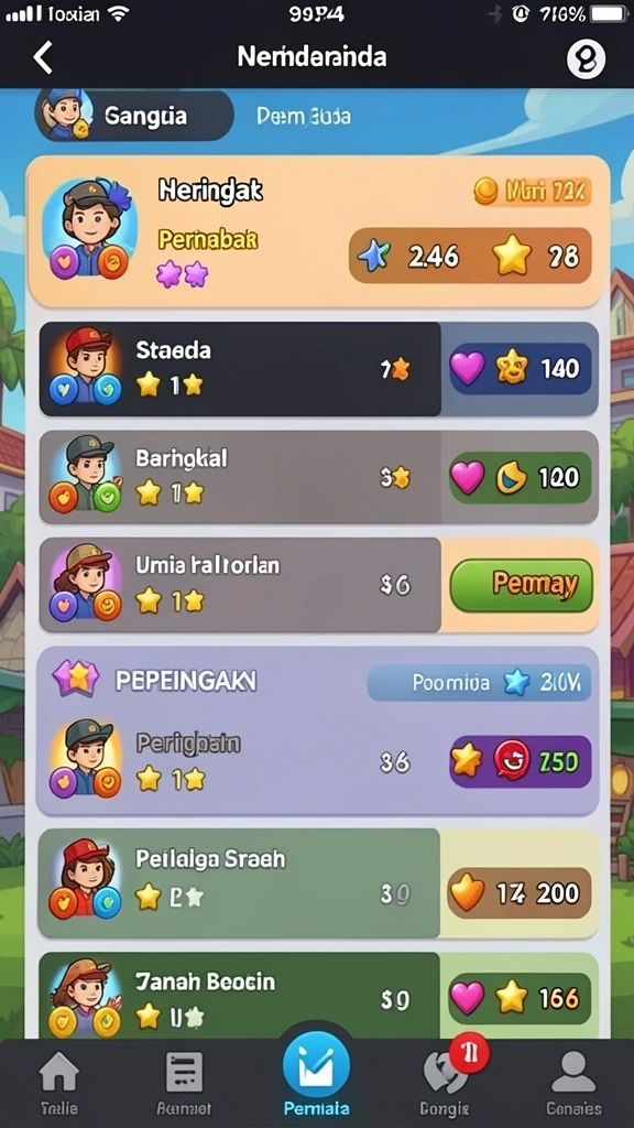 Tampilan antarmuka yang intuitif dan mudah digunakan.