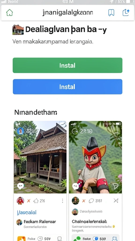 Tampilan grafis permainan slot yang memukau.