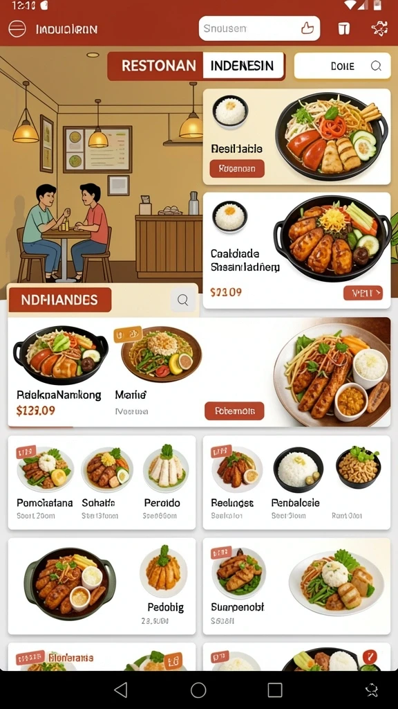 Ilustrasi karakter yang beragam dan menarik.