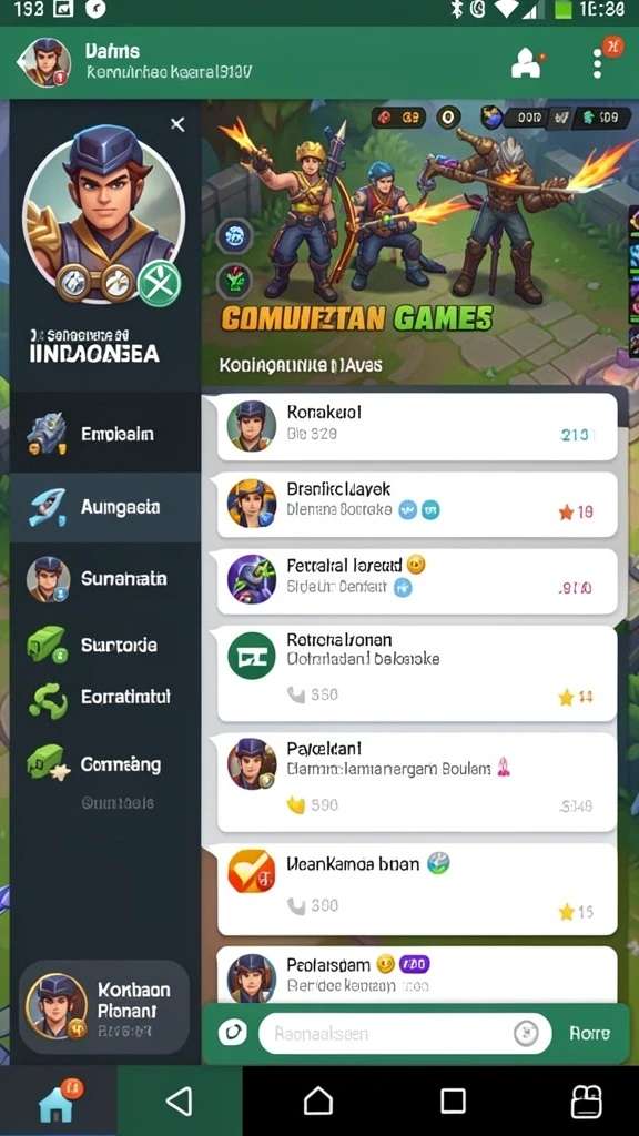 Fitur multiplayer menambah keseruan dalam bermain.