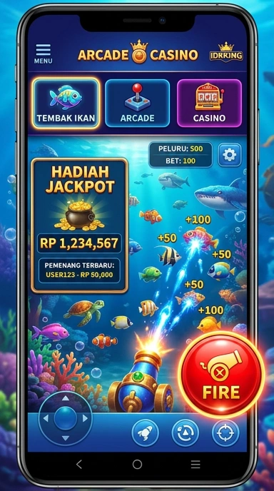 idrking — layar beranda